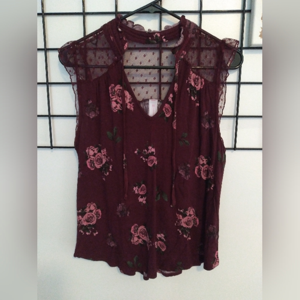 Burgundy Top